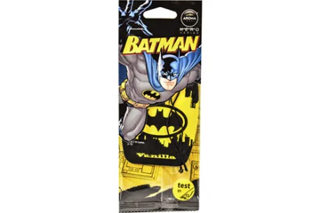 AROMA Ароматизатор Car BATMAN - VANILLA (36шт.) Aroma 92774