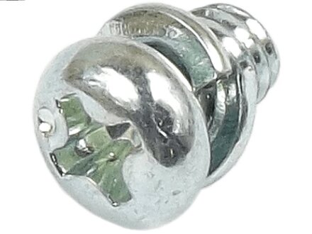 Болт з хрестовидним шліцом з чорного металу AS-PL ARS6008 (фото 1)