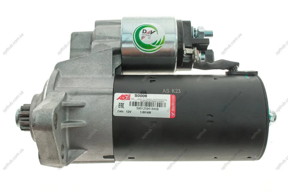 Стартер CS713 PL AS-PL S0006 (фото 1)