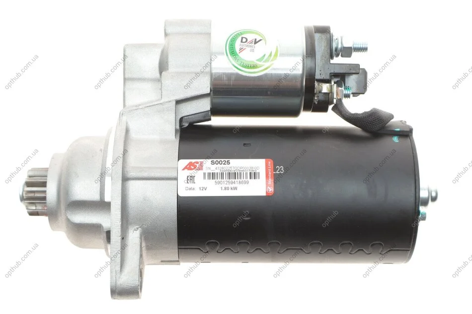 Стартер CS974 PL AS-PL S0025 (фото 1)