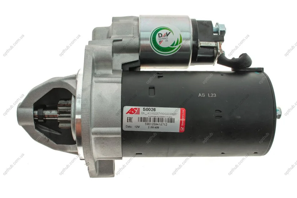 Стартер CS1044 PL AS-PL S0026 (фото 1)