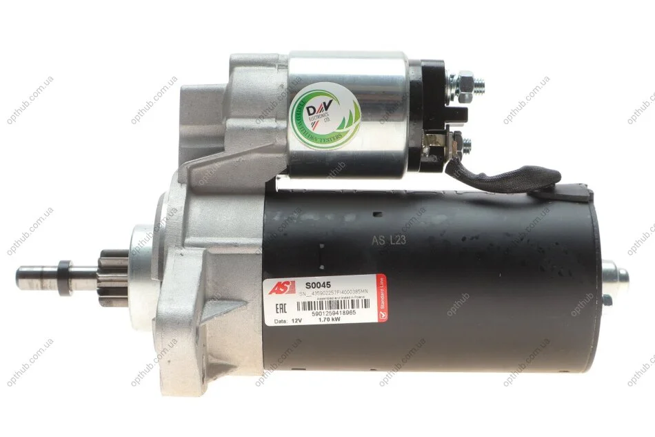 Стартер CS295 PL AS-PL S0045 (фото 1)