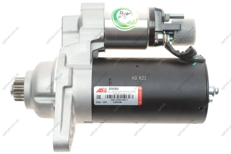 Стартер CS1293 PL AS-PL S0090 (фото 1)