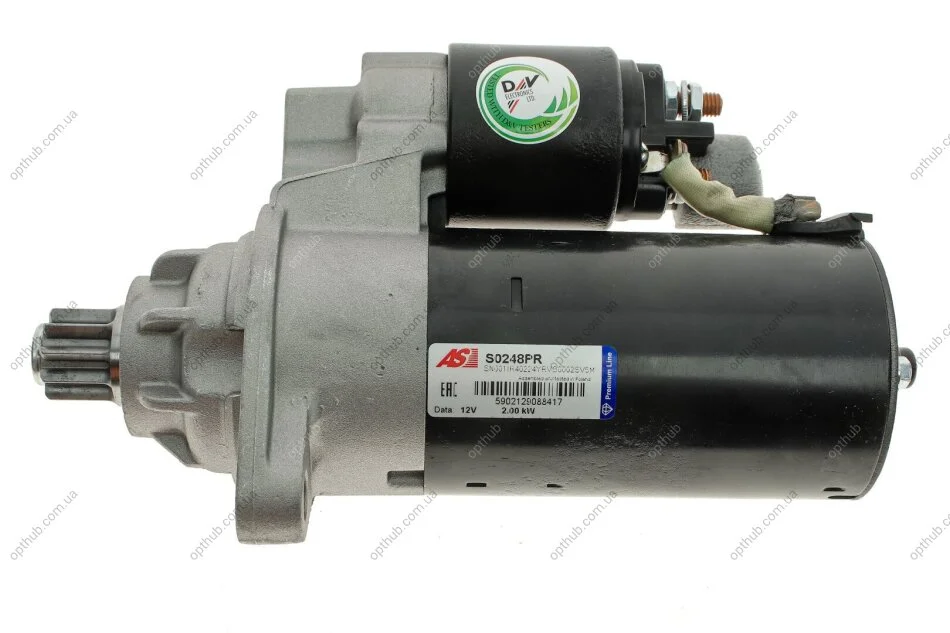 Стартер Стартер CS1181 PL | REMANUFACTURED AS-PL S0248PR (фото 1)