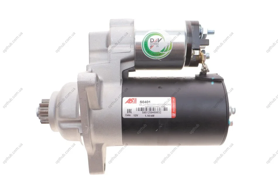 Стартер CS1176 PL AS-PL S0401 (фото 1)