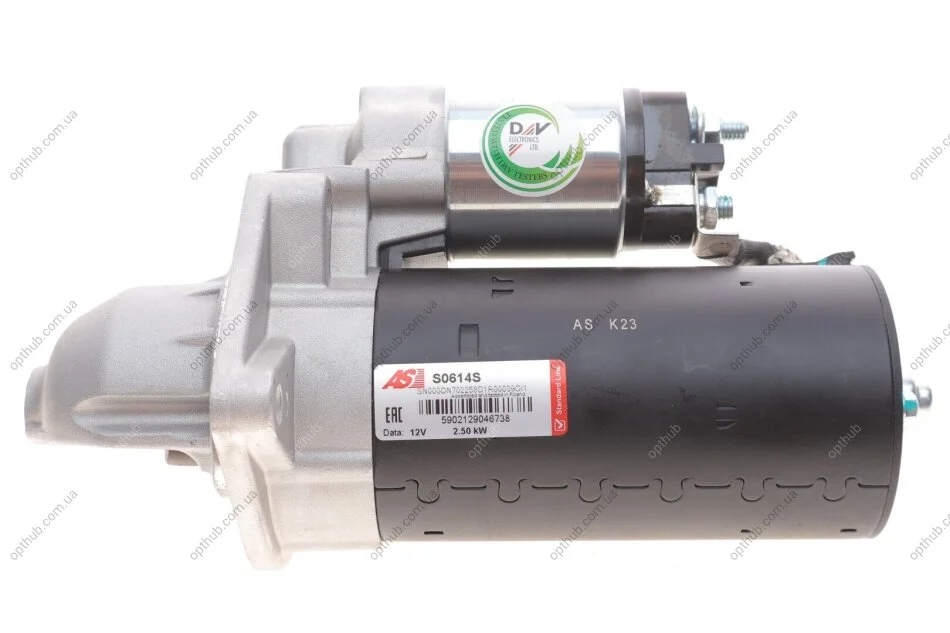 Стартер CS1203 PL AS-PL S0614S (фото 1)