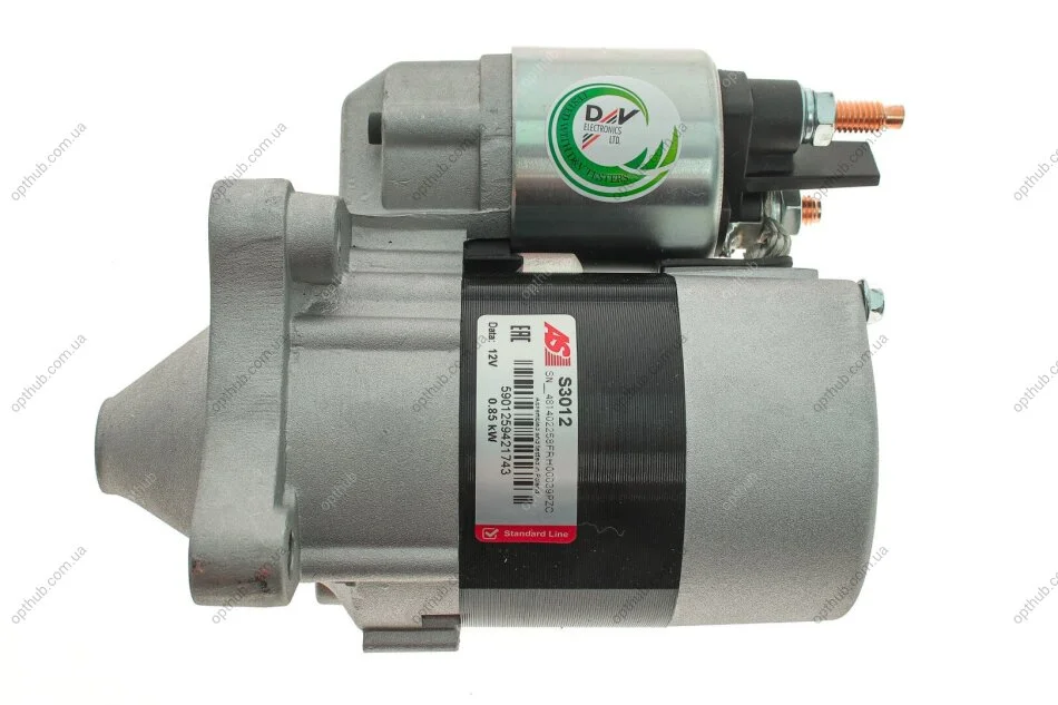 Стартер СТАРТЕР CS1276 PL AS-PL S3012 (фото 1)