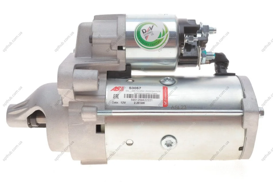 Стартер CS1391 PL AS-PL S3057 (фото 1)
