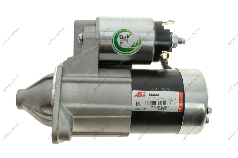 Стартер JS1139 PL AS-PL S5033 (фото 1)