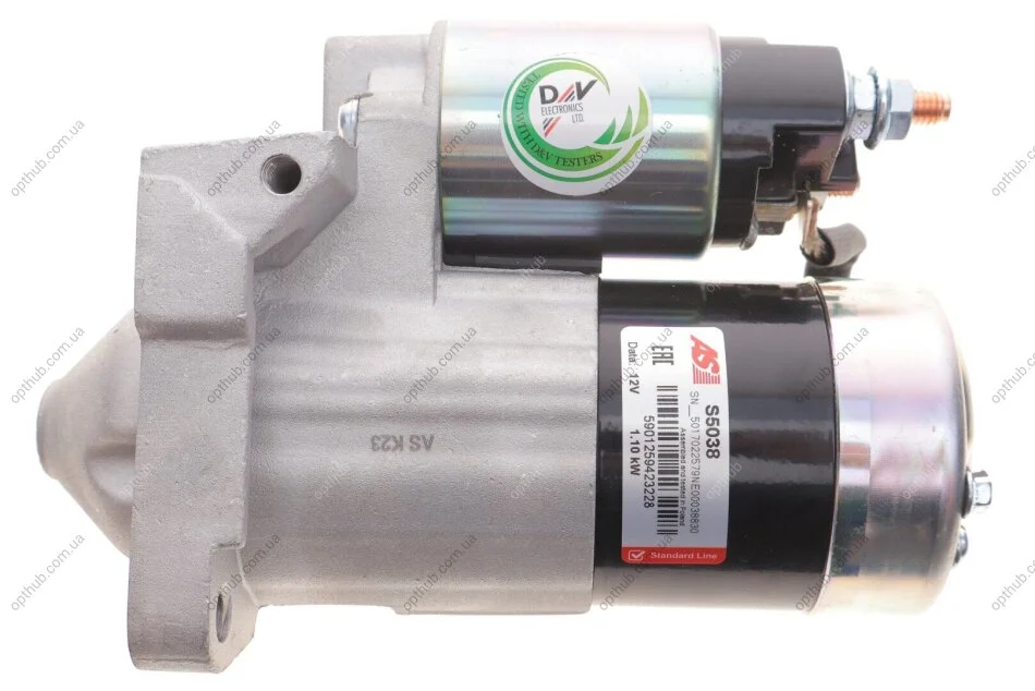 Стартер CS1273 PL AS-PL S5038 (фото 1)
