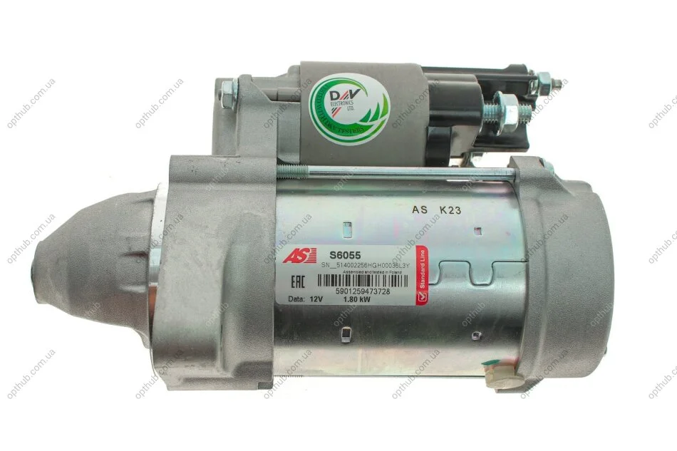 Стартер CS1527 PL AS-PL S6055 (фото 1)