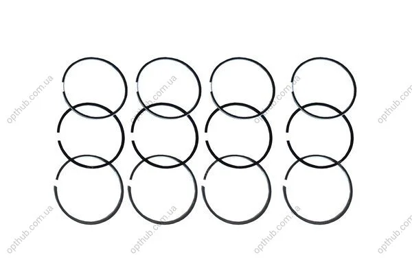 Кільця поршневі Renault Clio, Logan (04-), Megane, Kangoo (01-)/Nissan Micra, Note (03-) 1,5dCi Std 76,00 mm (K9K) Asam ASAM 30639 (фото 1)