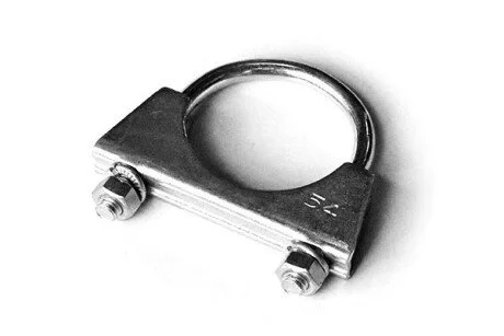 Хомут глушника стремяночний M8 Ф54 мм (оцинк. сталь) (кратно 2шт) Asam ASAM 55319