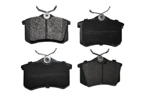 Колодки гальмівні дискові задн Audi A4, A6 (95-)/Citroen C4 (04-)/Peugeot 307, 308 (03-)/Renault Clio, Megane (02-) Asam ASAM 71306