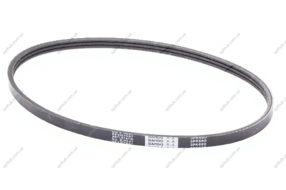 Ремінь поліклиновий ASHIKA 112-3PK660 (фото 1)