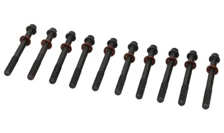 Комплект болтів з головкою системи TORX з чорного металу БОЛТЫ Г/Б SUB/SUZUKI BALENO/CARRY/GRAND/JI -ua ASHIKA 115-08-802