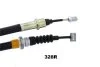 Трос ручного гальма ЗЗАДУ ПРАВОРУЧ MAZDA 5 2.0 CD 03.2005 - 12.2010; 5 1.8 02.2005 - 12.2010; 5 2. -ua ASHIKA 131-03-328R (фото 3)