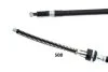 Трос ручного гальма ЗЗАДУ ЛІВОРУЧ MITSUBISHI L 200 FORTE 2.5 DIESEL TURBO INTERCOOLER 4X4 01.1997 - -ua ASHIKA 131-05-508 (фото 3)