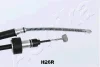 Трос ручного гальма ЗЗАДУ ПРАВОРУЧ HYUNDAI GETZ 1.4 09.2005 - 06.2009; GETZ 1.1 09.2002 - 06.2009; -ua ASHIKA 131-0H-H26R (фото 2)
