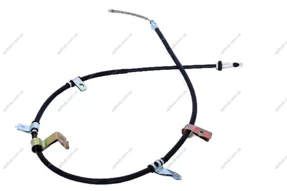 Трос ручного тормоза СЗАДА ПРОВЕРЬ HYUNDAI SANTA FE 2.0 CRDI 4X4 01.2001 - 12.2005; SANTA FE 2.7I ASHIKA 131-0H-H45R (фото 1)