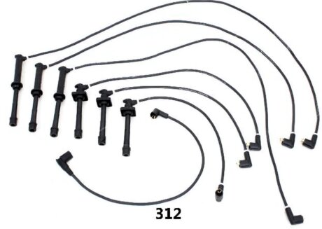 Комплект кабелів високовольтних ASHIKA 132-03-312