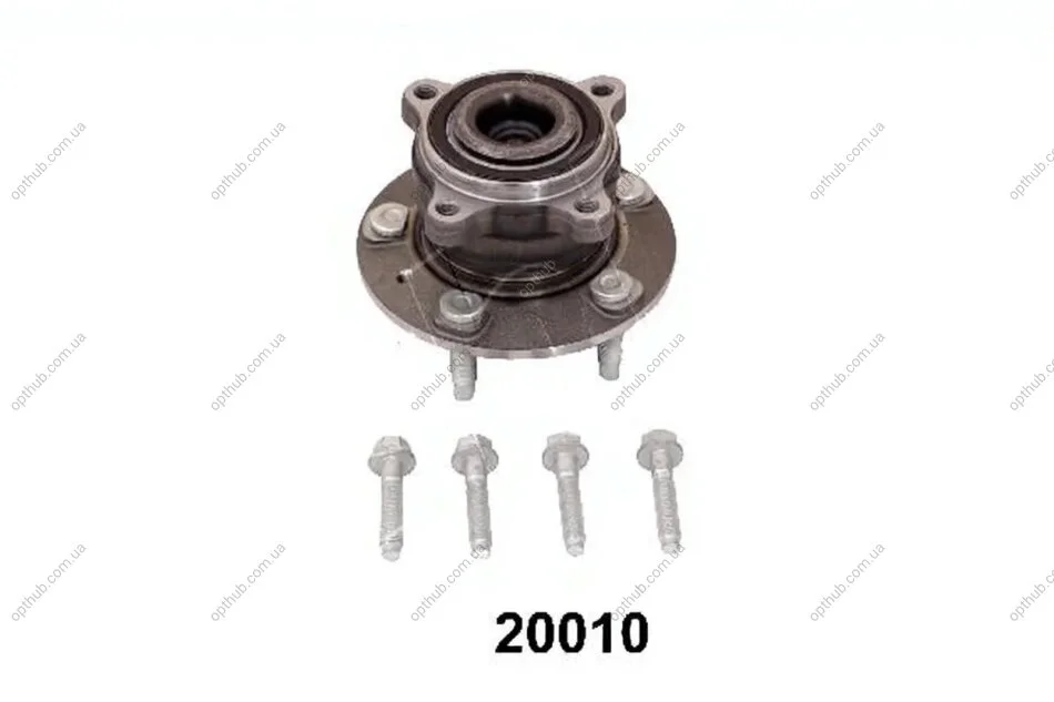 Ступица колеса в сборе CHEVROLET CRUZE (J300) - 1.6 (05.2009->) ASHIKA 44-20010 (фото 1)