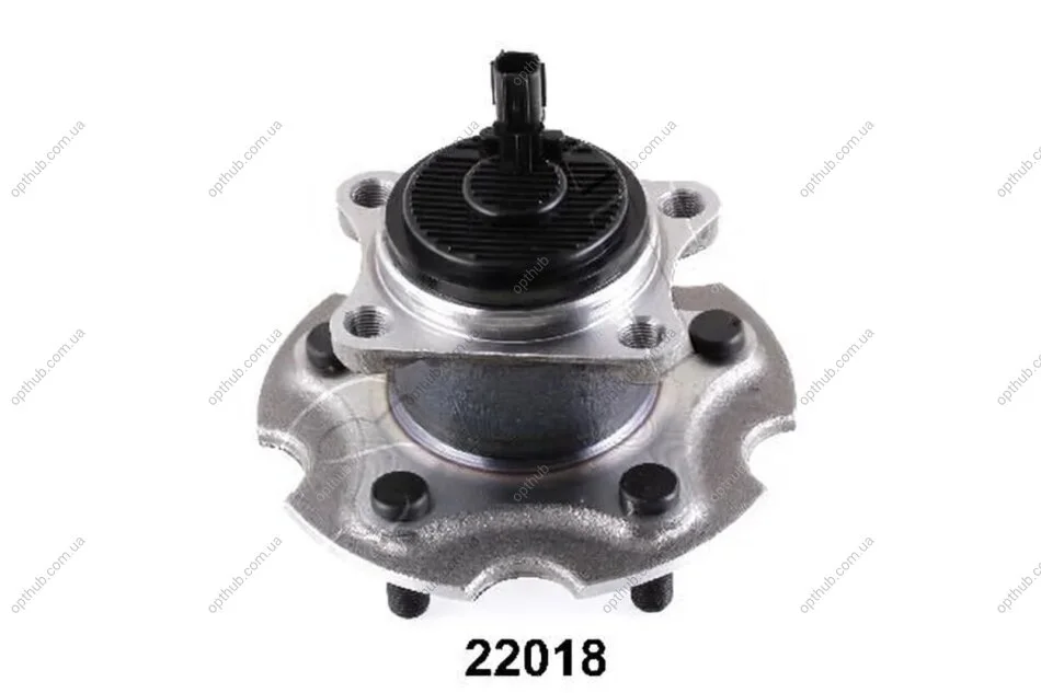 Маточина колеса в зборі TOYOTA AVENSIS (_T27_) - 2.0 (ZRT272_) (11.2008 - 10.2018); REAR (L/R) -ua ASHIKA 44-22018 (фото 1)