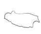 Прокладка клапанної кришки гумова КЛАП. КР. MAZDA 323 F VI/323 S VI/626 V/PREMACY 2.0 TD/2.0 D-4D/2. -ua ASHIKA 47-03-321 (фото 3)