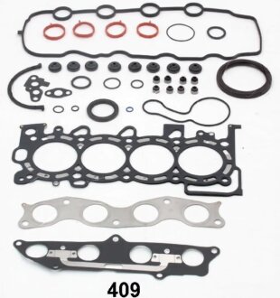 Комплект прокладок з різних матеріалів ASHIKA 49-04-409