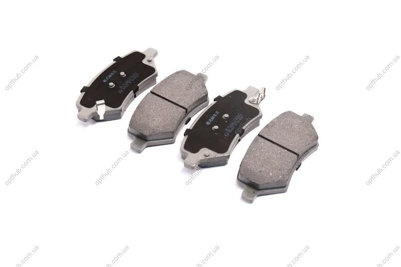 Колодки гальмівні дискові ПЕРЕДН CHERY M11/M12/BOO 08- -ua ASHIKA 50-00-022 (фото 1)