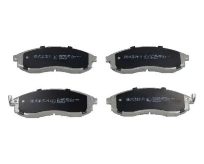 Колодки гальмівні дискові (комплект 4 шт) ASHIKA 50-05-582