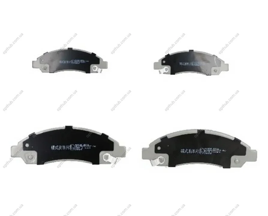 Колодки тормозные дисковые GREAT WALL HOVER 2005-,ISUZU D-MAX 2002- ASHIKA 50-09-908 (фото 1)
