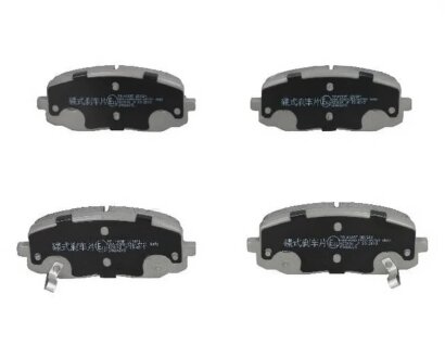 Колодки гальмівні дискові ПЕРЕДН HYUNDAI I10 1.1CRDI 12V 08.03-/ KIA PICANTO 1.0I 12V 09.11- -ua ASHIKA 50-0K-010