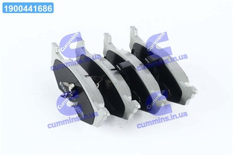 Колодки гальмівні задні дискові CHRYSLER, DODGE ASHIKA 51-00-016