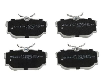 Колодки гальмівні дискові (комплект 4 шт) FORD GALAXY 2000-,SEAT ALHAMBRA 1996-,VW SHARAN 1997-2010 -ua ASHIKA 51-00-0301