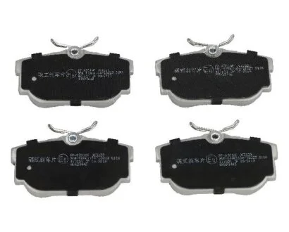 Колодки тормозные дисковые (комплект 4 шт.)) FORD GALAXY 2000-,SEAT ALHAMBRA 1996-,VW SHARAN 1997-2010 ASHIKA 51-00-0301