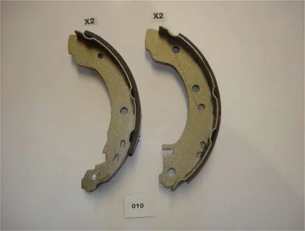 Колодки гальмівні барабанні (комплект 4 шт.).)) ASHIKA 55-00-010