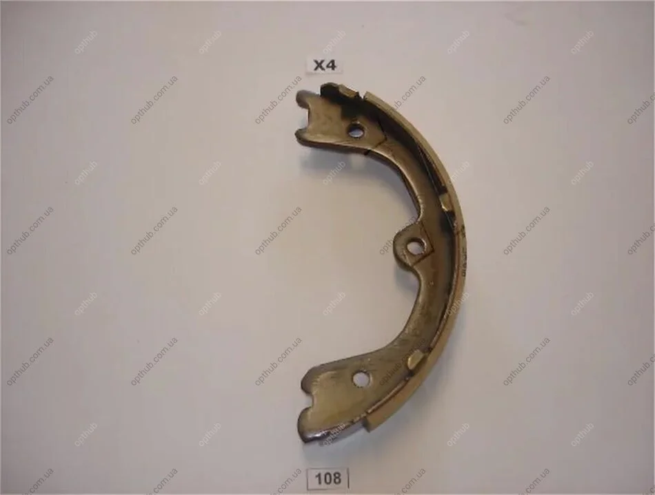 Колодки гальмівні барабанні NISSAN NAVARA 2005-, PATHFINDER 2005- -ua ASHIKA 55-01-108 (фото 1)