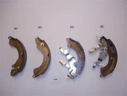 Колодки тормозные барабанные MITSUBISHI 1983-1992 ASHIKA 55-05-526