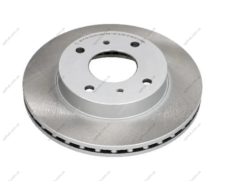 Диск гальмівний ПЕРЕДН INFINITI G20 2.0I 16V 90.01-/ NISSAN ALMERA, PRIMERA 1.5I-2.0I 16V 90.06-,00 -ua ASHIKA 60-00-015C (фото 1)