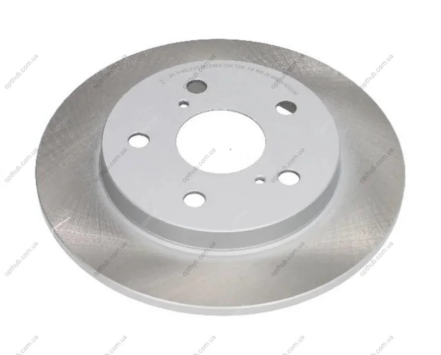 Диск гальмівний TOYOTA AURIS 2007-, COROLLA 2013- -ua ASHIKA 61-02-243C (фото 1)