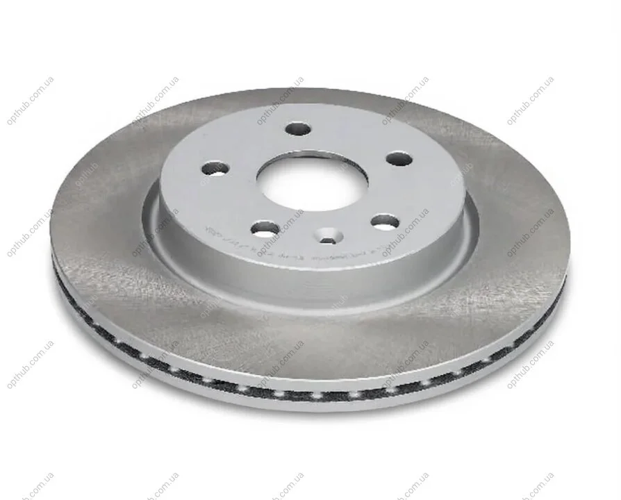 Диск гальмівний ЗАДН OPEL INSIGNIA 1.4-2.0 08-;SAAB 9-5 1.6-2.0 2010- 17/18 WHEEL -ua ASHIKA 61-0W-W08C (фото 1)