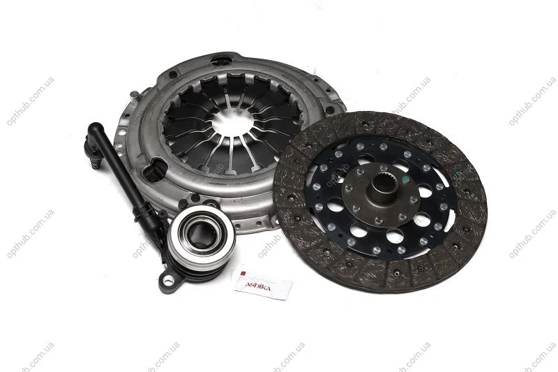 Комплект сцепления NISSAN QASHQAI / QASHQAI +2 (J10, JJ10) 2.0 2010- ASHIKA 92-01-1007 (фото 1)