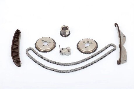 Комплект привідного ланцюга CHEVROLET AVEO 2 VOLUMI /CODA SPIOVENTE (T250, T255) 1.2 LPG 2008- -ua ASHIKA KCKW01