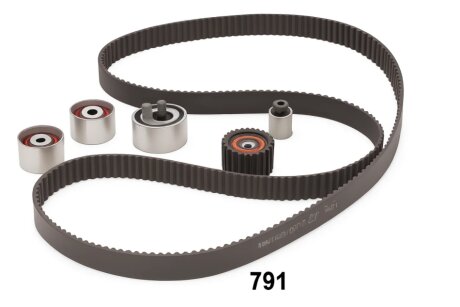 Роликовий модуль натягувача ременя (ролик, ремінь) ASHIKA KCT791F