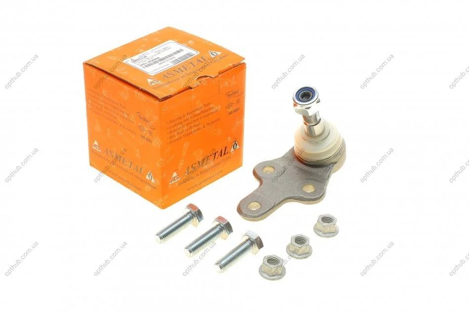 Опора кульова (передня/знизу) Ford Focus II 1.4-2.0TDCi 04-12/C-Max 07-10/Volvo C30/C70/S40 04- UA63 ASMETAL 10FR1706 (фото 1)
