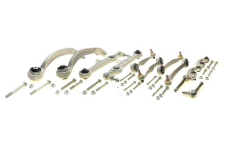 Комплект важелів підвіски (передньої) Audi A4/Seat Exeo 02- (з болтами) (opt-om) ASMETAL 13AU0203