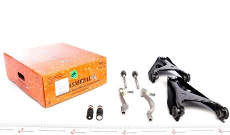 Ремкомплект підвіски (Важільи/Тяги рульові/Наконечники тяги/Тяги стабілізатора) Renault Loga (opt-om) ASMETAL 13DC1000