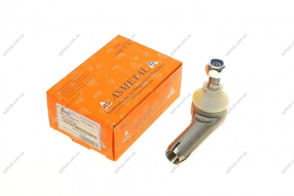 Наконечник тяги рульової (R) Audi 100/200 -91/A6 -97 UA63 ASMETAL 17AU04 (фото 1)