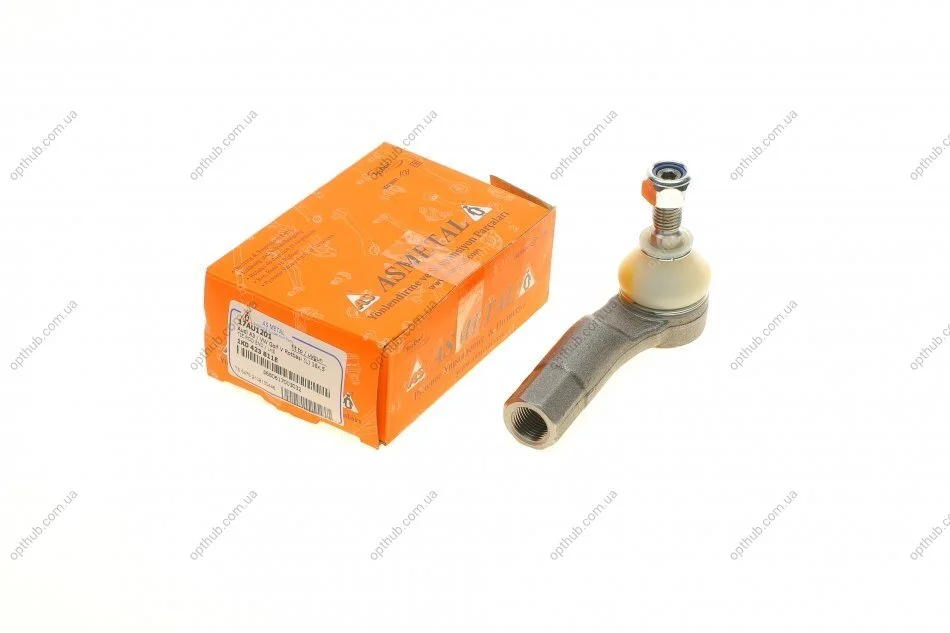 Наконечник тяги рульової (L) VW Caddy 03- UA63 ASMETAL 17AU1201 (фото 1)